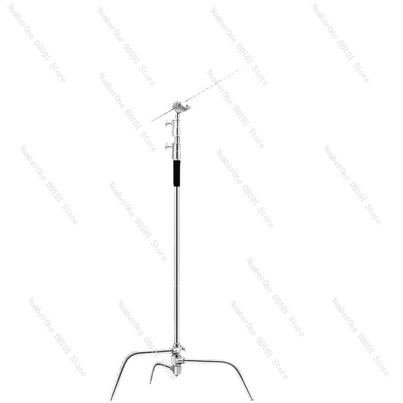 Stand Lighting Photography - 3.3-meter Stainless Steel C-shaped Photography Magic