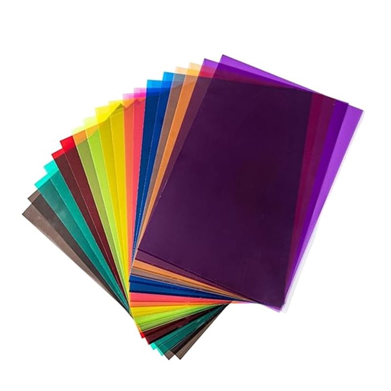 Photography Using Lighting - ABDJ-A4 PVC Sheets In 9 Colors,