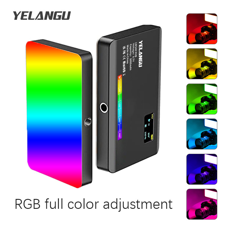 Photography Lighting With Umbrella - YELANGU RGB LED Video Light W140