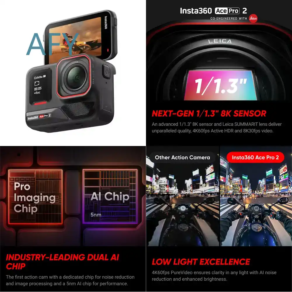 Photography Lighting Ai - Insta360 Ace Pro 2 for Action