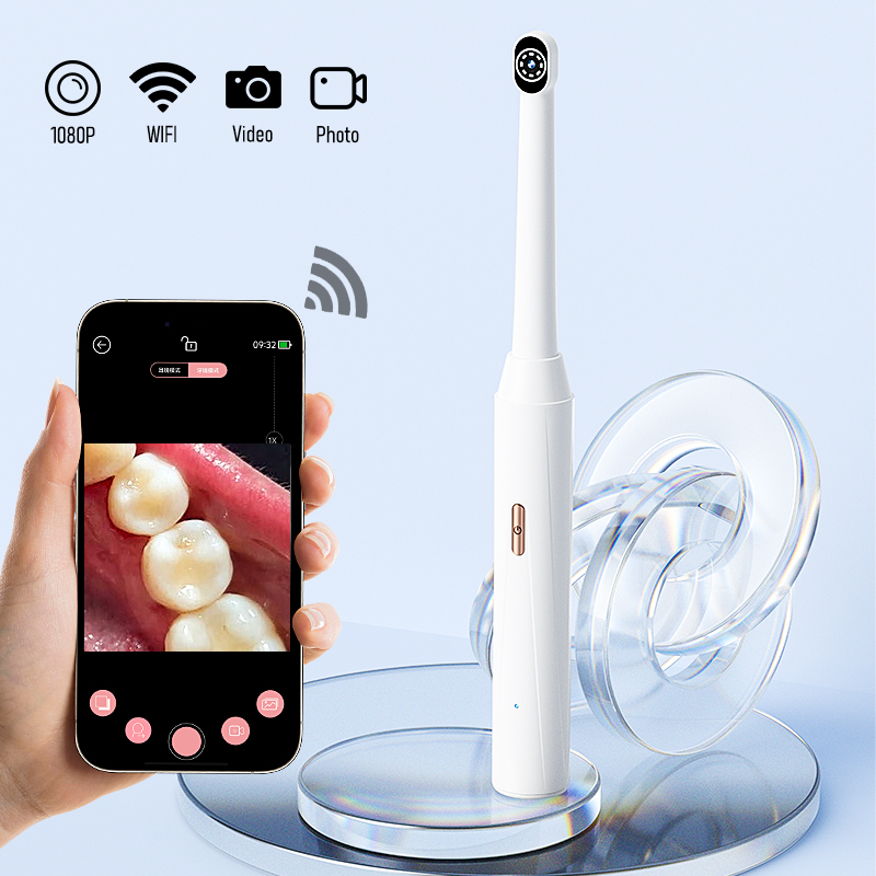 Photography Lighting Diagram - Visual Wireless Oral Camera for IPhone/Android