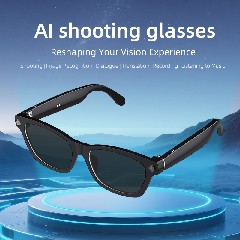 Photography Lighting Ai - AI Bluetooth Smart Glasses,Bluetooth Headphones,Photography,Calling, Music,Video