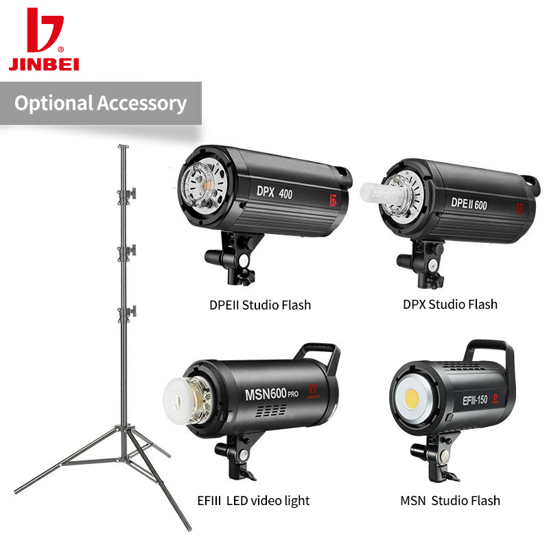 JINBEI MZ-2400FP  Air Cushion  - Stand Lighting Photography review and price