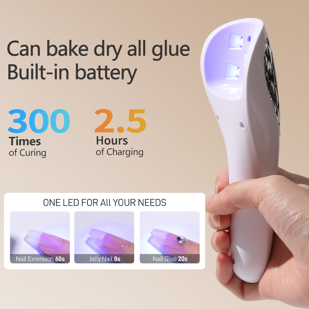 Handheld UV LED Lamp for Nails - Photography Lighting Gels review and price