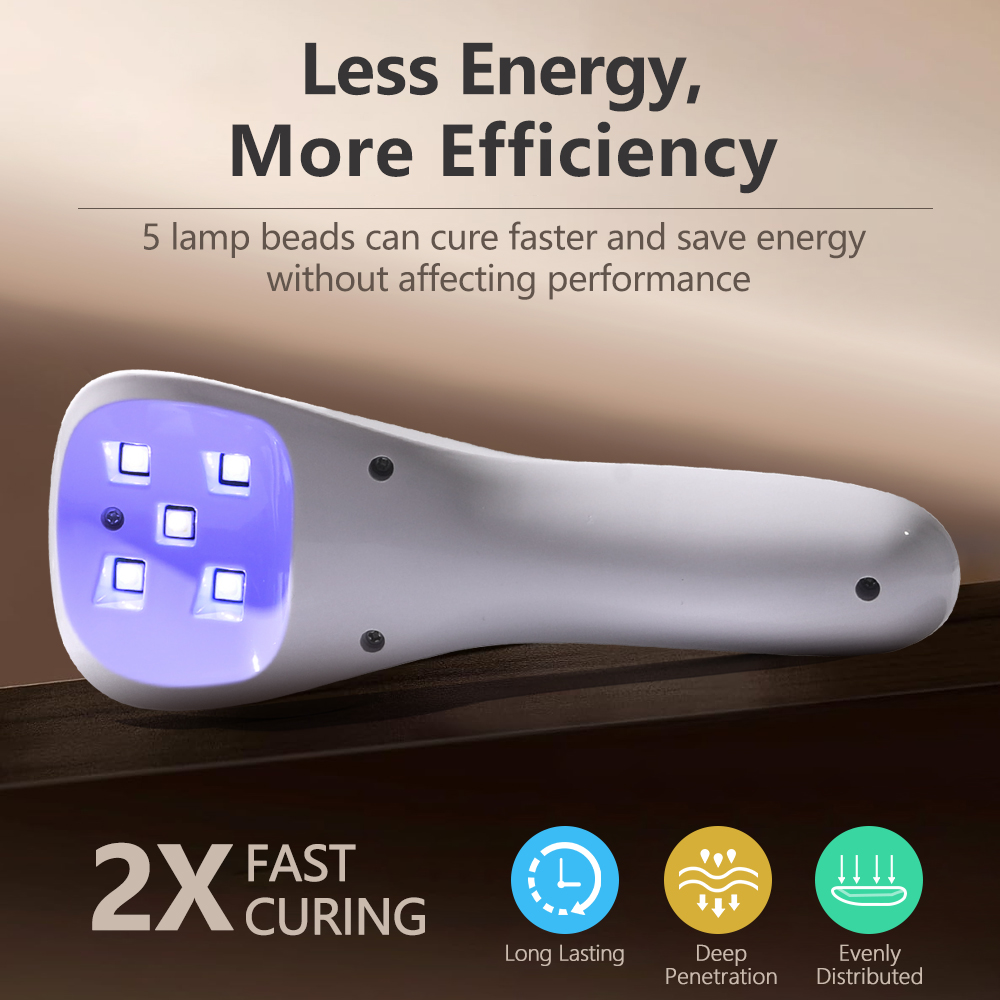 Handheld UV LED Lamp for Nails - Photography Lighting Gels review and price