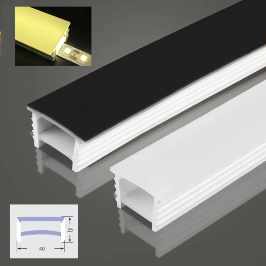 Recessed White Silicone Tube L - Diffusion Material Roll review and price