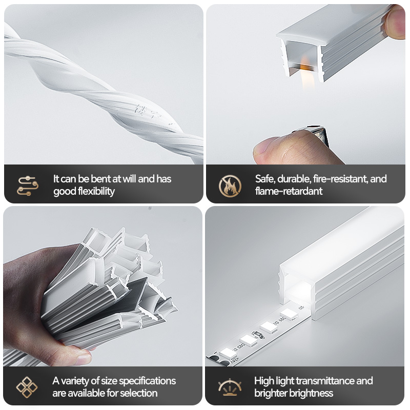 Flexible Silicone LED Channel  - Diffusion Material Roll review and price