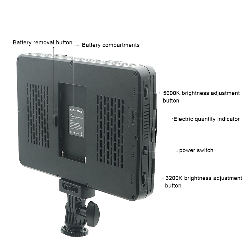 High Quality LED-528AS 38W Vid - Photography Studio Lighting Set Up review and price