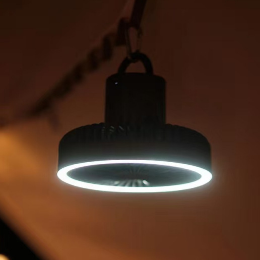 Portable Camping Fan with LED  - Stand Lighting Photography review and price
