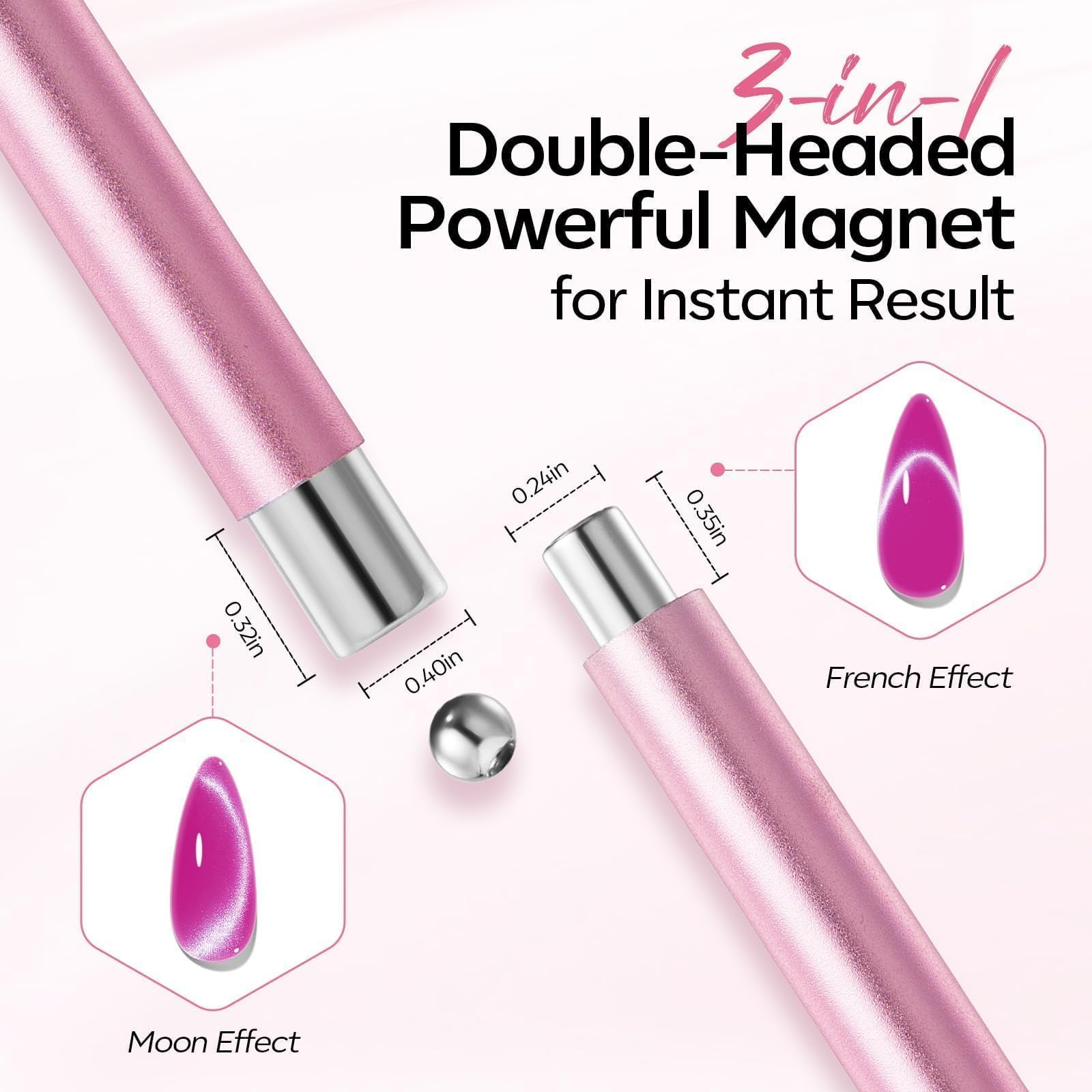 4pcs Cat Eye Nail Magnet Tool  - Photography Lighting Gels review and price