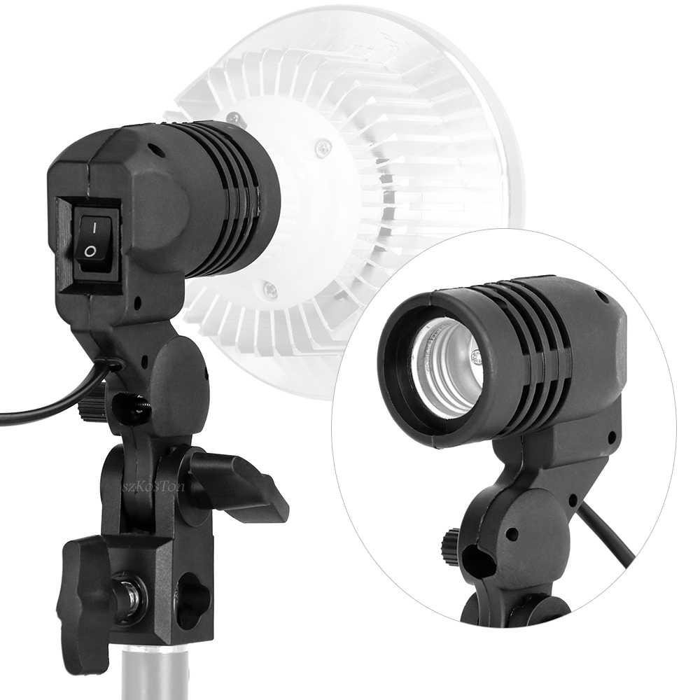 Single Head Bulb Holder E27 So - Photography Lighting With Umbrella review and price