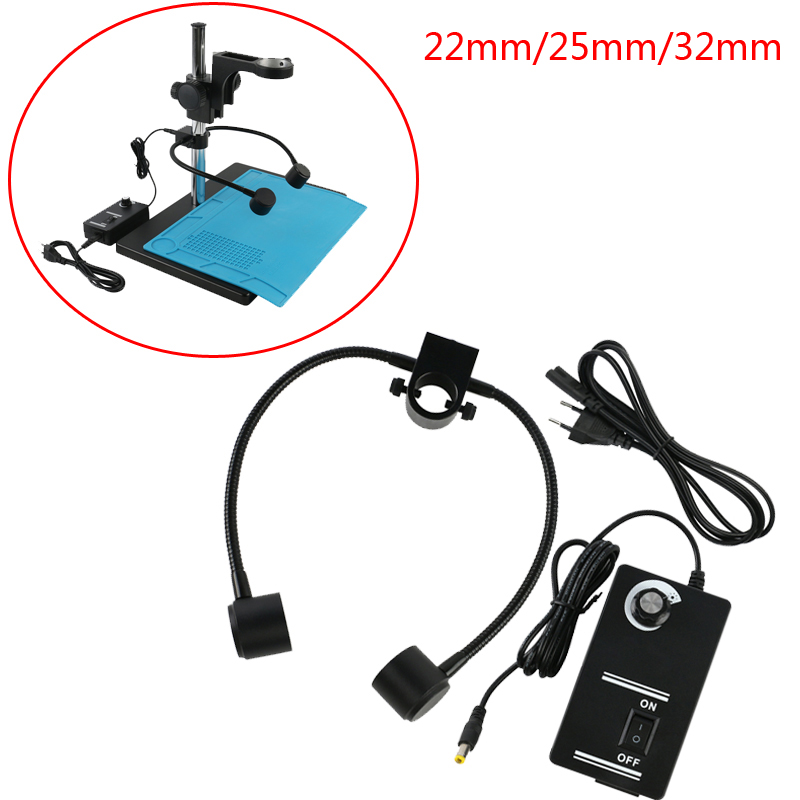 32mm 25mm 22mm Adjustable LED  - Photography Lighting Diagram review and price