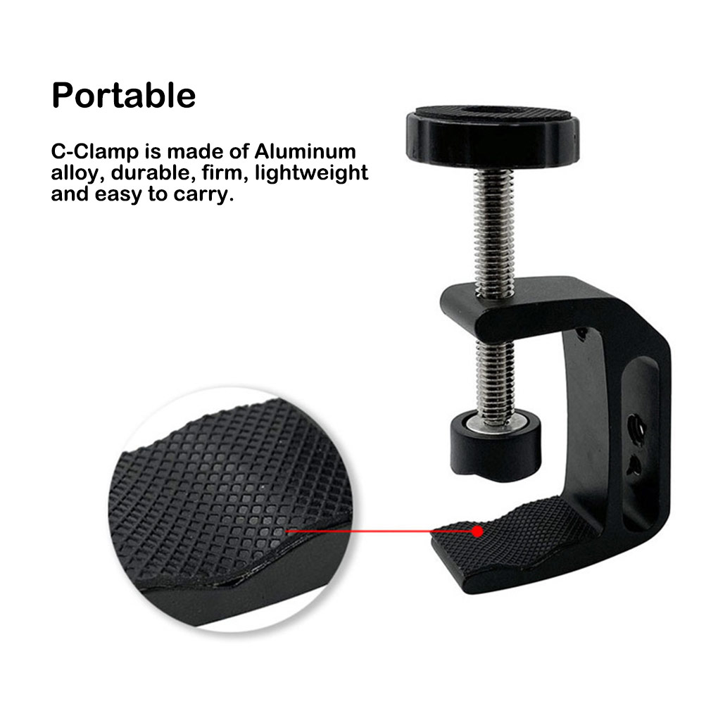 C- Shaped Clamp Aluminum Alloy - Photography Types Of Lighting review and price