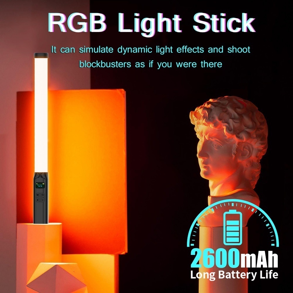 50CM RGB Stick Light Wand Ligh - Photography Types Of Lighting review and price