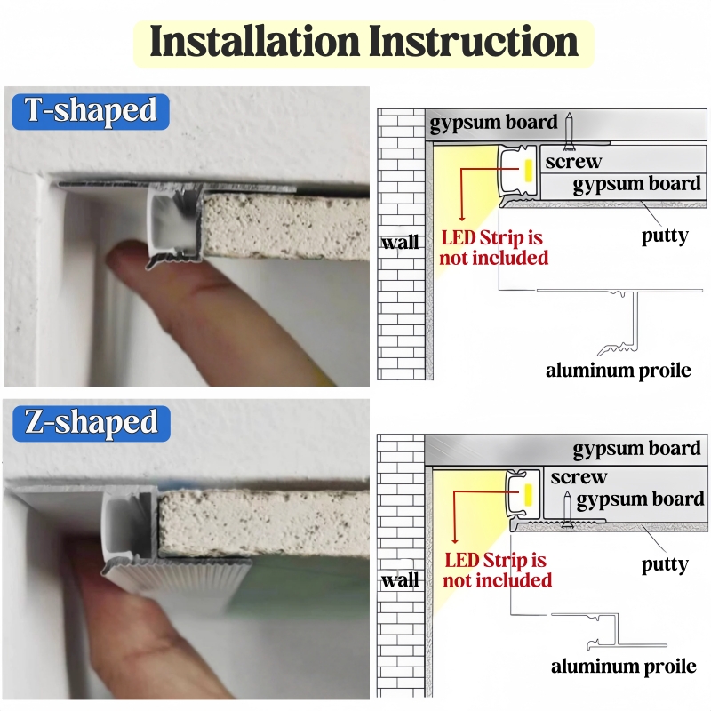 T/Z-Shaped Hidden Ceiling Gap  - Diffusion Material Roll review and price