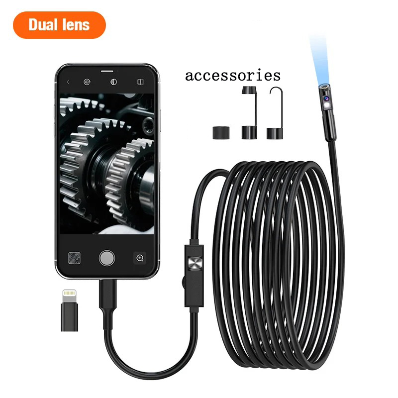 Single/Dual Lens Endoscope Cam - Photography Lighting Diagram review and price