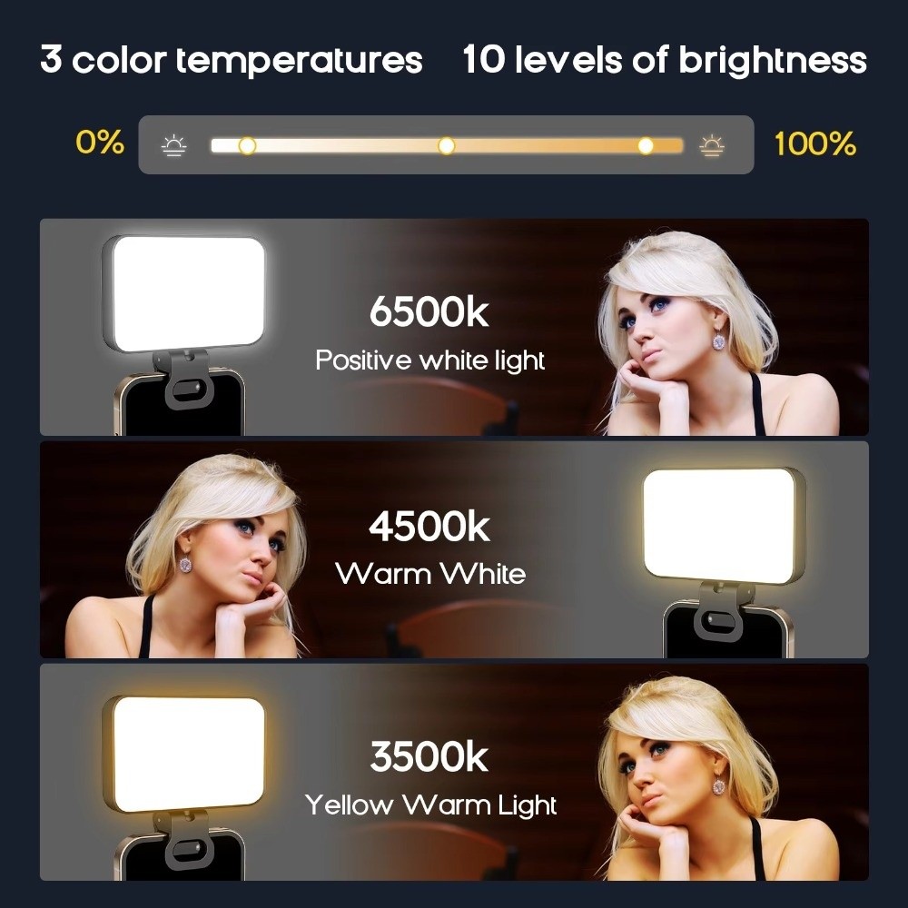 800/1000mAh LED Selfie Light 3 - Photography Using Lighting review and price