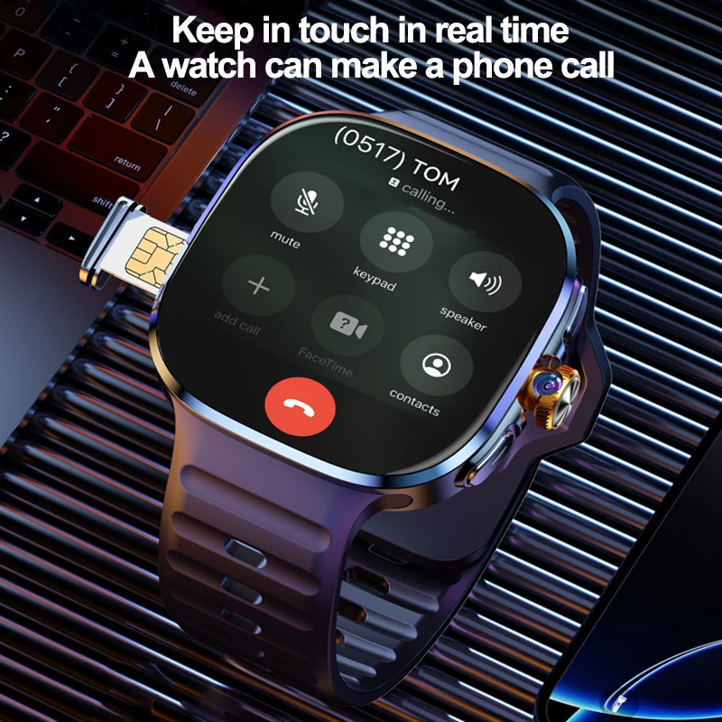 New Large Screen Smartwatch 4G - Photography Lighting Gels review and price