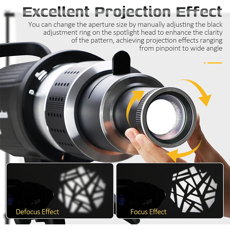 Bowens Mount Spotlight Conical - Photography Lighting Kit Godox review and price